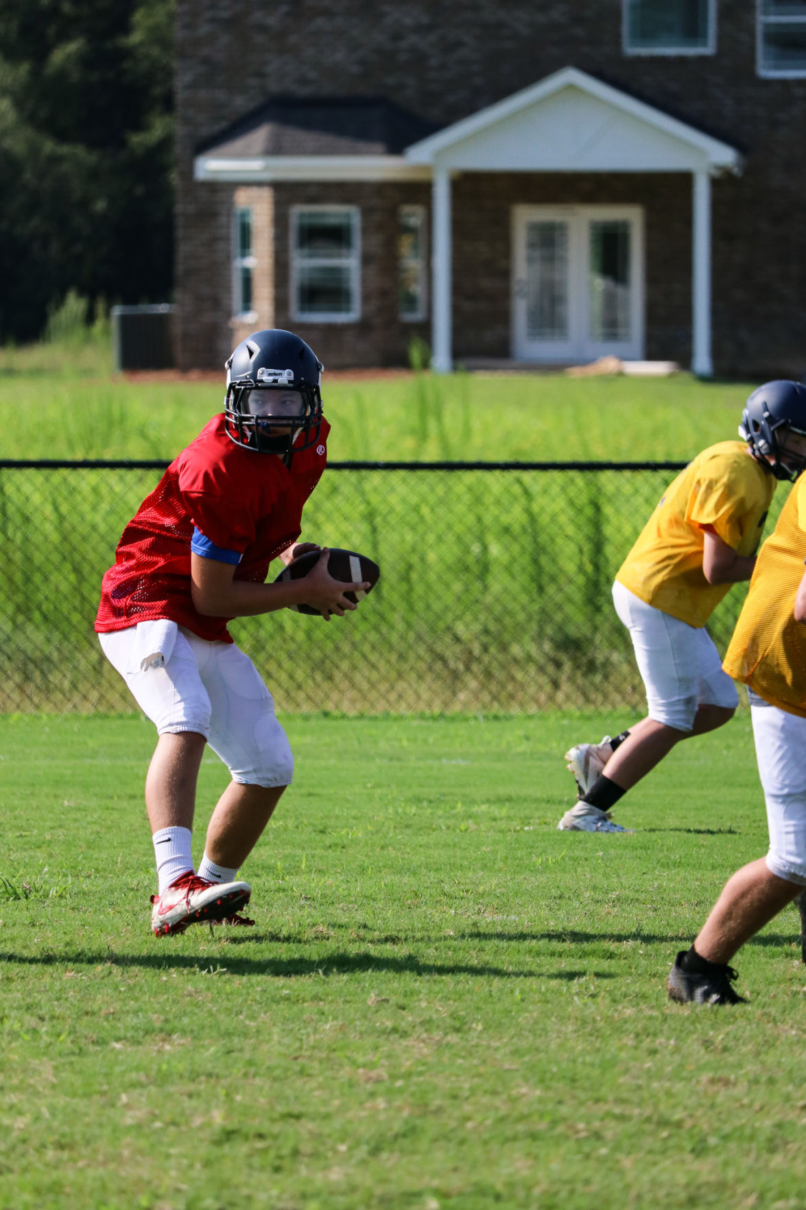 The King's Academy Football Practice